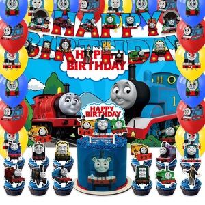 Thomas & Friends Blue Train Birthday Party Supplies Kit